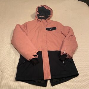 Ripzone Youth XL Pink and Black Winter Jacket